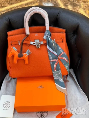 висококачествени чанти HERMES BİRKİN BAG : 35 cm x 18 cm , снимка 3 - Чанти - 51207921