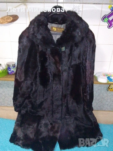 Дамско палто от естествена кожа