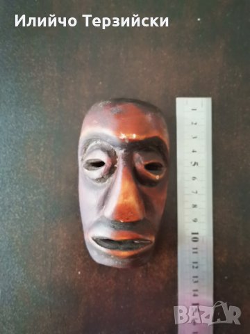 дървена маска, снимка 2 - Други ценни предмети - 34955557