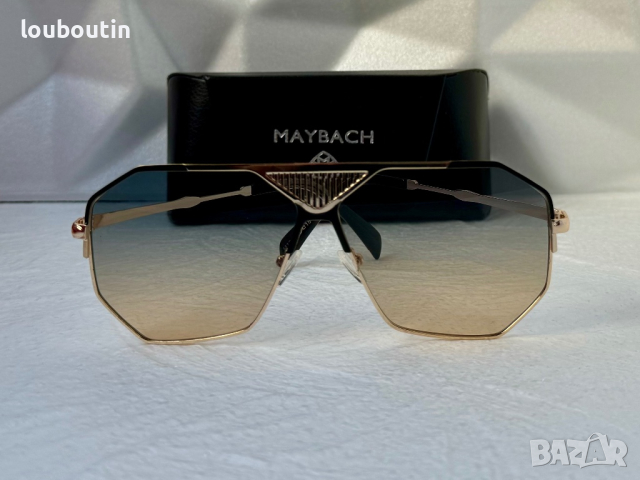 Maybach 2024 мъжки слънчеви очила маска 6 цвята, снимка 6 - Слънчеви и диоптрични очила - 44515586