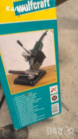 Стойка за голям ъглошлайф Wolfcraft (180/230 мм), снимка 2 - Ъглошлайфи - 54085950