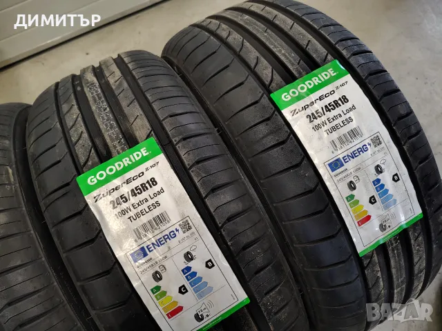 4бр.НОВИ летни гуми GOODRIDE 245 45 18 DOT24, снимка 4 - Гуми и джанти - 49973595