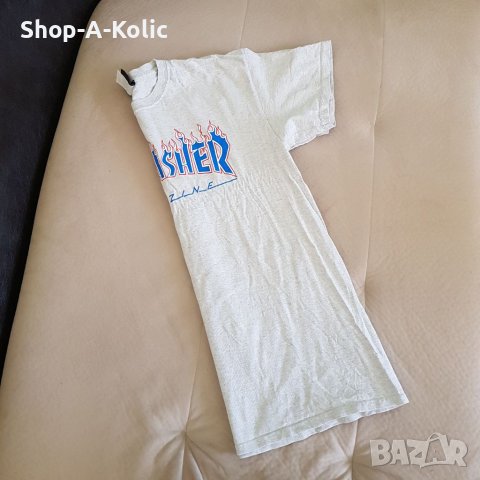 Original THRASHER MAGAZINE Flame Logo Hoodie & THRASHER MAGAZINE San Francisco Skateboard Tee , снимка 3 - Суичъри - 38413888