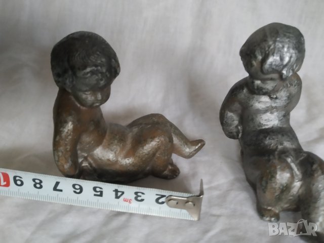 три метални статуетки, снимка 3 - Антикварни и старинни предмети - 34909696