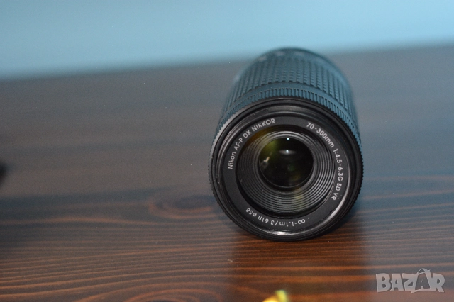 Обектив Nikon AF-P 70-300mm f 4.5-6.3 ED VR, снимка 5 - Обективи и филтри - 51699005