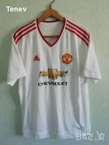 Manchester United Rooney Adidas оригинална тениска фланелка Манчестър Юнайтед Руни XL , снимка 2 - Тениски - 49261643