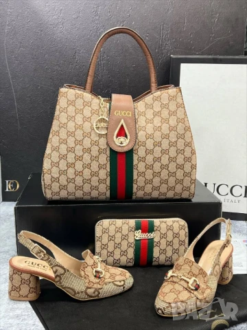 сандали на ток gucci , снимка 6 - Сандали - 51026261