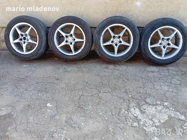 Лети джанти 16ки 5*120 с летни гуми 215/55/16