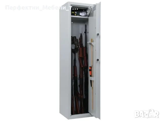 Каса сейф за 5 пушки оръжие,стомана 2,8 мм., снимка 4 - Ловно оръжие - 47588376