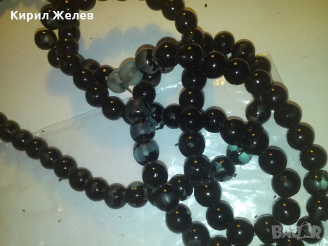 ЛАКИРАН БОХЕМСКИ КРИСТАЛ ПЕРЛЕН ГЕРДАН 70501, снимка 4 - Колиета, медальони, синджири - 29815010