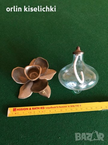 Свещник Месинг , снимка 3 - Декорация за дома - 37351507