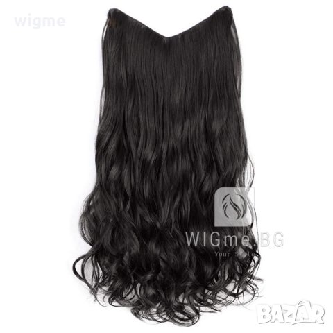 Треса с клипси на един ред - къдрава коса, снимка 3 - Аксесоари за коса - 31290635