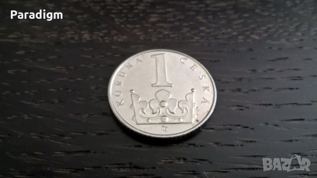 Монета - Чехия - 1 крона | 1993г., снимка 2 - Нумизматика и бонистика - 29305287