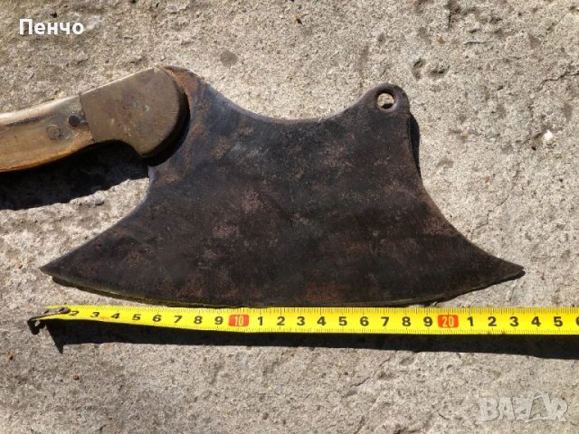 стар сатър /секира/ - 1907г., снимка 3 - Ножове - 49553610