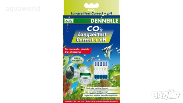 "ПРОМОЦИЯ" Продължителен тест Dennerle CO2 long­term test Correct + pH