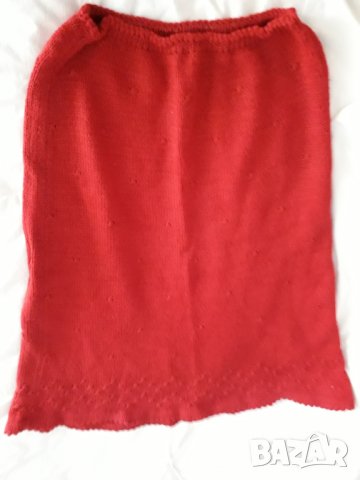 Дамска плетена пола