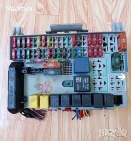 Табло с бушони за Опел Астра Г - Opel Astra G - бензин, 1600 кубика - 101 к.с., снимка 1