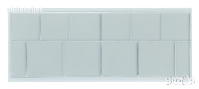 Опаковки от прозрачно твърдо PVC фолио за 1 евро комплектна серия , 50 броя