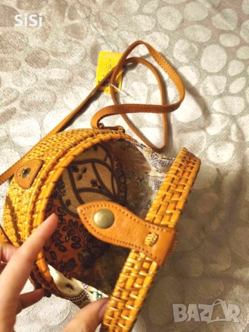 Плетена чанта от Бали,нова, снимка 2 - Чанти - 53212451
