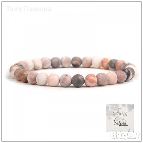 Гривни с естествен камък, снимка 9 - Гривни - 40192601