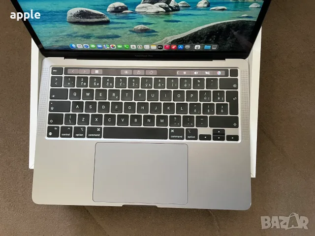 ОТЛИЧЕН 13" M1 MacBook Pro A2338 (2020) Space Gray, снимка 2 - Лаптопи за работа - 56410708