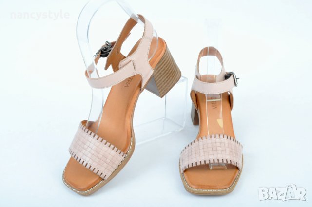 NEW! Дамски сандали от естествена кожа - Два цвята, снимка 3 - Сандали - 37041559