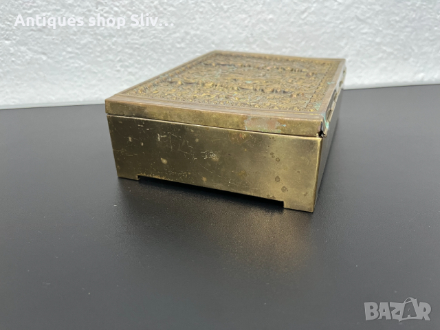 Барокова кутия за пури с херувими. №5220, снимка 7 - Колекции - 44792859