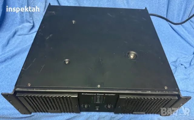 power amplifier PM4000 -2X2000 vata, снимка 4 - Ресийвъри, усилватели, смесителни пултове - 56539739