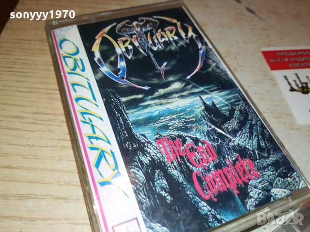 OBITUARY-АУДИОКАСЕТА 1110211812, снимка 2 - Аудио касети - 34428813