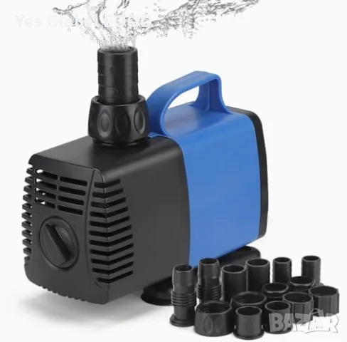 DBREAKS помпа за езеро и фонтан 5500L/H 55W с 5 дюзи