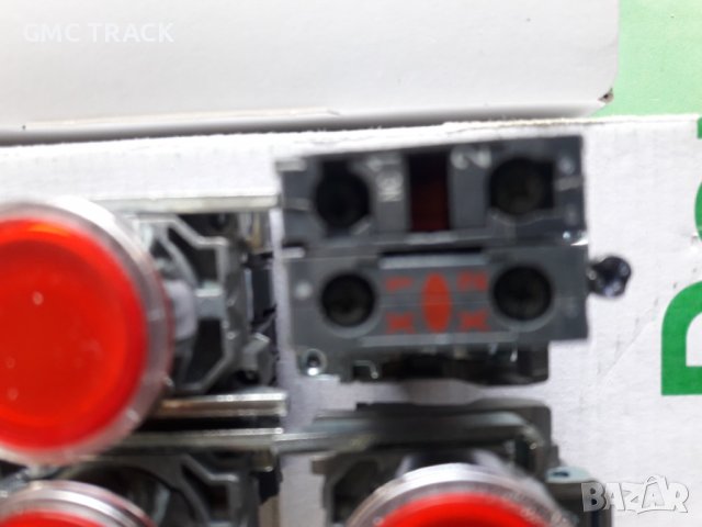 Светещ бутон стоп  за ел.табло Шнайдер, снимка 2 - Други машини и части - 37762374