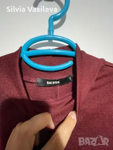 Рокля Bik Bok бордо, снимка 4 - Рокли - 47388327