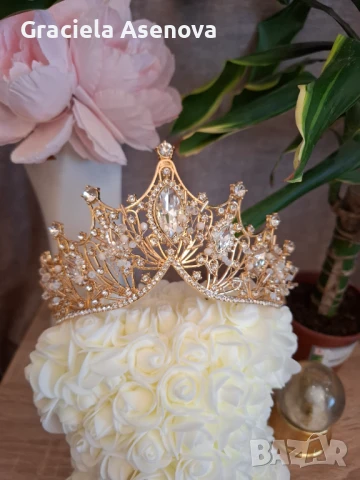 Сватбени Корони-Тиари , снимка 17 - Аксесоари за коса - 51185178