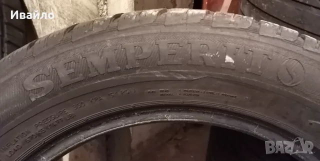 Продавам 2 броя зимни гуми 205.55.16 дот 2021 Semperit , снимка 4 - Гуми и джанти - 55726543