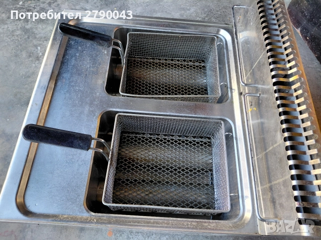 професионален газов фритюрник, снимка 7 - Обзавеждане на кухня - 52941846