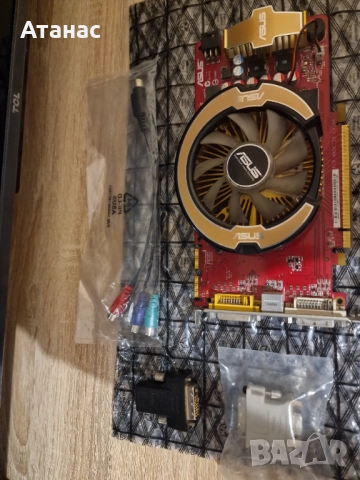 HD3850 TOP 512MB DDR3 Asus PCI-E - фабричен OC