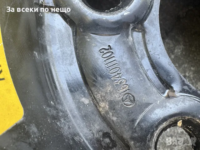 Резервна гума патерица Mercedes-Benz Ml-Class W163 W164 1634011102 155/90R18 et 0 5x112, снимка 6 - Гуми и джанти - 55850761