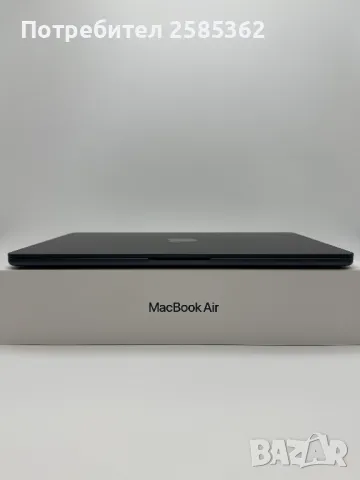 MacBook Air 13 M3 2024 Midnight 256 Gb Гаранционен, снимка 8 - Лаптопи за работа - 49350138