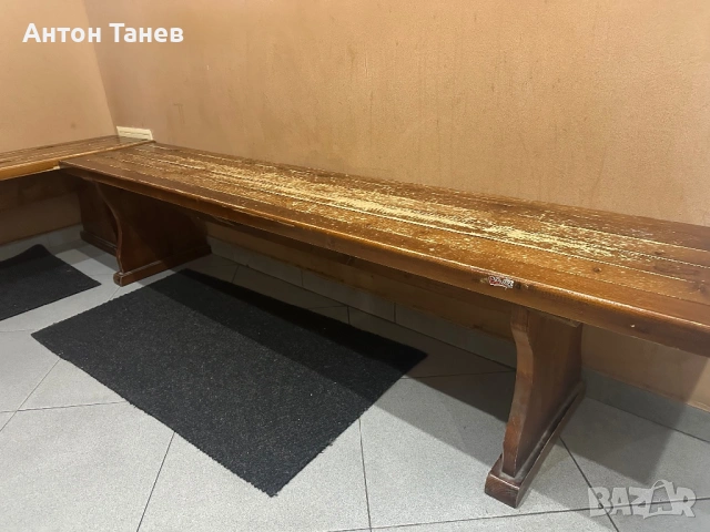 Дървени пейки 2 бр, снимка 4 - Други - 53255034