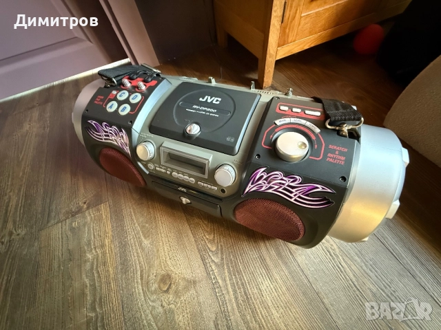 JVC RV-DP200 boom box ghetto blaster, снимка 3 - Аудиосистеми - 52613676