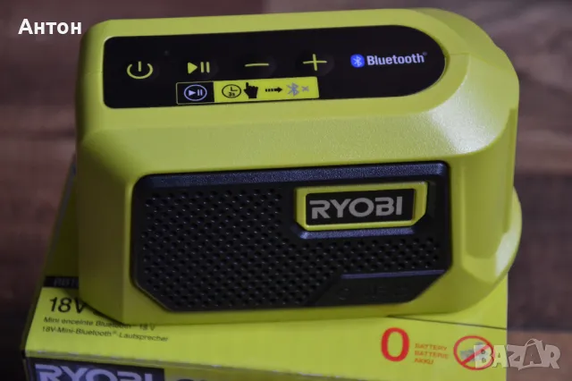 Блутут тонколонка Ryobi 18V, снимка 2 - Други инструменти - 48375712