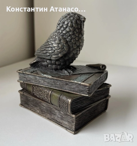 Veronese фигурка кутия Бухал, снимка 3 - Колекции - 52474743