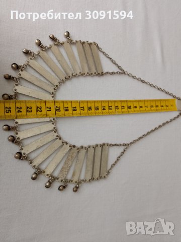 Възрожденски стил огърлица и гривна, снимка 8 - Антикварни и старинни предмети - 42626379