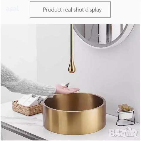 Луксозен сензорен таванен смесител тип "капка", снимка 9 - Смесители - 42754192