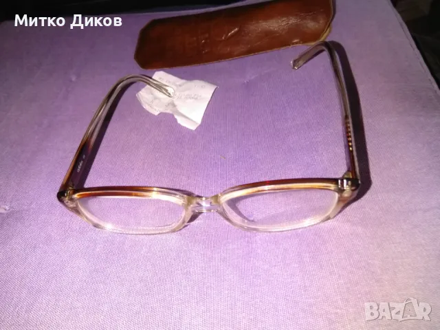 Очила маркови Вацлав Опталекс за рамка иначе са -0.5 и лек астигматизъм калъвче естествена кожа, снимка 3 - Слънчеви и диоптрични очила - 49624087