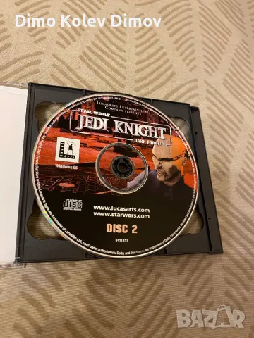 Star Wars Jedi Knight. Оригинал., снимка 4 - Игри за PC - 47394945