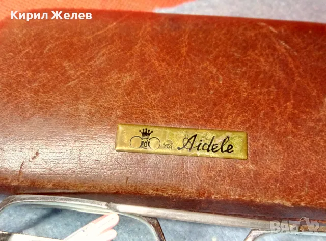 RIF LINE MADE in ITALY Rhodium ВИНТИДЖ АРТ СТИЛ ДИОПТРИЧНИ ОЧИЛА с КРАСИВ РЕТРО КАЛЪФ Aidele 46896, снимка 2 - Слънчеви и диоптрични очила - 47454999