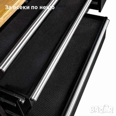 Подвижен шкаф за инструменти с работен плот JCB, снимка 4 - Други инструменти - 50328455