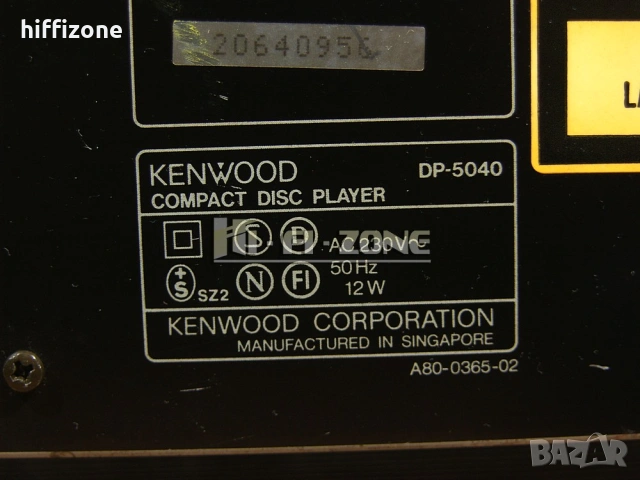 CD плеър    Kenwood dp-5040 /1 , снимка 8 - Ресийвъри, усилватели, смесителни пултове - 54165468