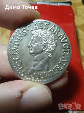 Монета древен Рим Клавдий Сестерция, снимка 6 - Нумизматика и бонистика - 38984734